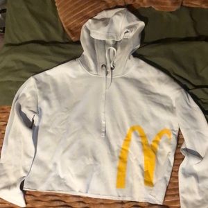 Cropped McDonald’s hoodie